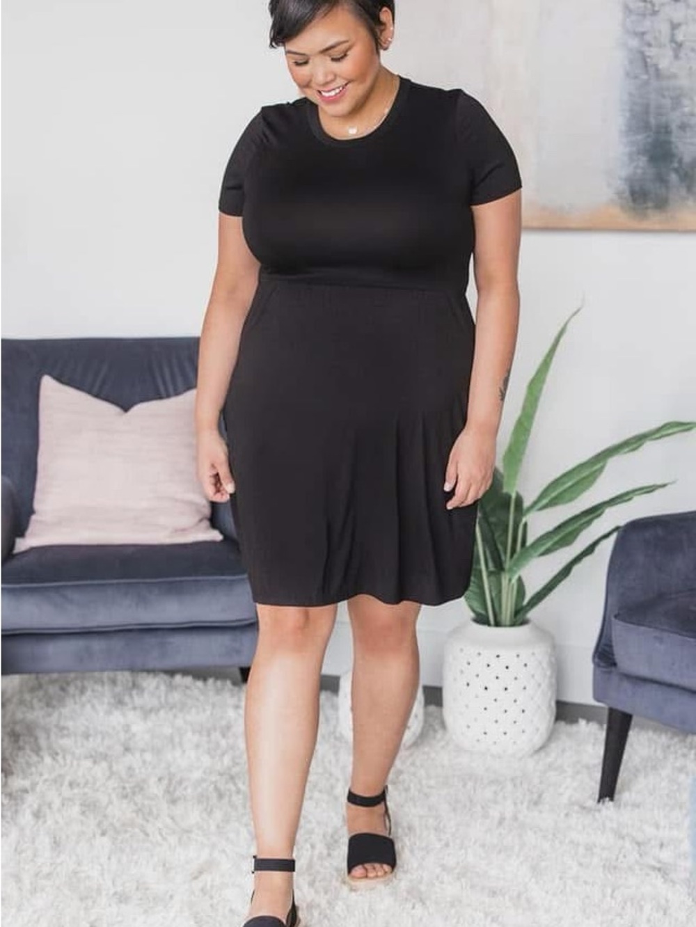 One Love Dress (NWT) Black, Size Small *Stretchy